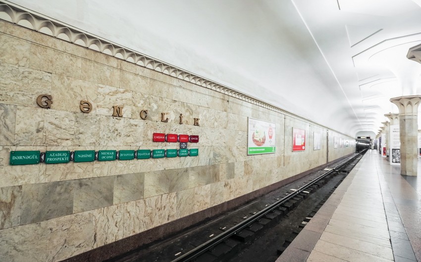 Bakı metrosunun bu stansiyaları İŞ REJİMİNİ DƏYİŞİR