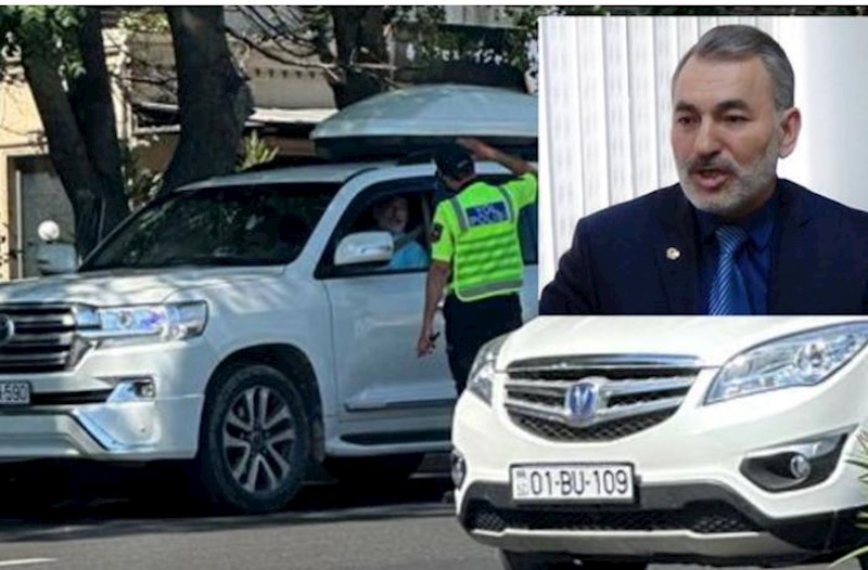 Nemət Pənahlını yol polisi saxladı: Mübahisə yaşandı — VİDEO