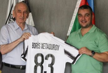 "Neftçi" Boris Xetaqurovu təbrik ETDİ