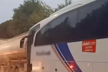 Avtobus tankerlə TOQQUŞDU