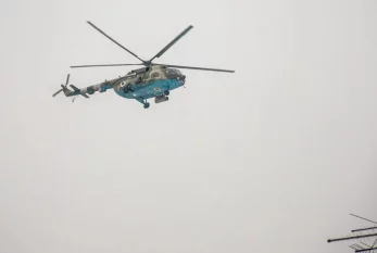 Ukraynada helikopter qəzası: Ölənlər var- VİDEO