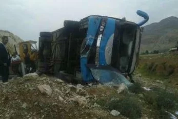 Türkiyədə avtobus aşdı: 26 turist yaralandı