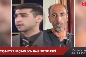 Tanınmış meyxanaçının son halı məyus etdi- VİDEO