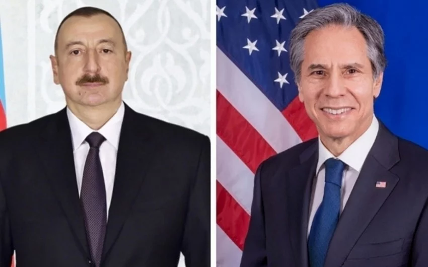 Prezident İlham Əliyev Blinkenlə Qarabağdakı vəziyyəti MÜZAKİRƏ ETDİ