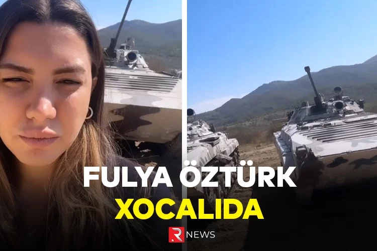 Fulya Öztürk Xocalıda - RTV VİDEO