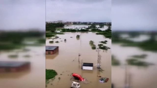 Çində daşqın və torpaq sürüşməsi: İTKİLƏR VAR