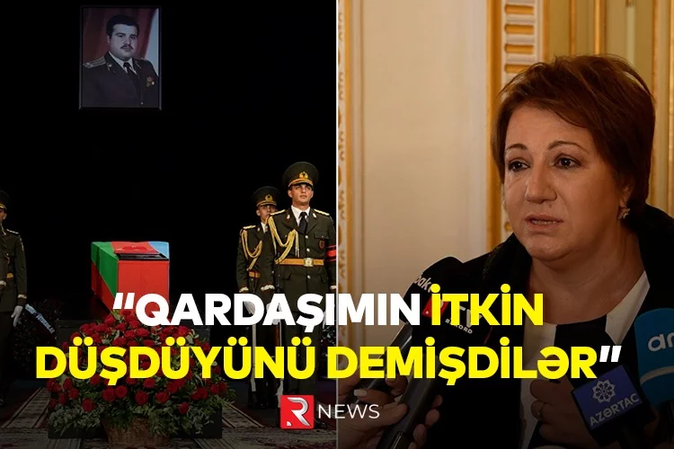 Milli Qəhrəman Riad Əhmədovun bacısı DANIŞDI - RTV VİDEO