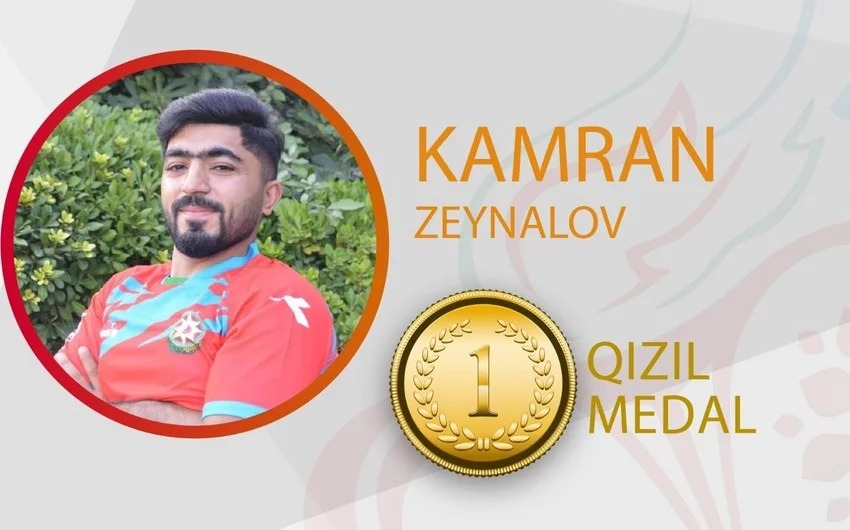 Azərbaycan təmsilçisi qızıl medal QAZANDI