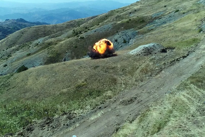 Minaya düşərək həlak olan hərbçilərin FOTOSU