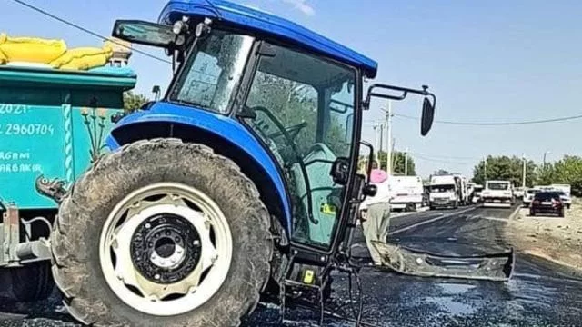 Avtobusla traktor toqquşdu: 15 NƏFƏR XƏSARƏT ALDI