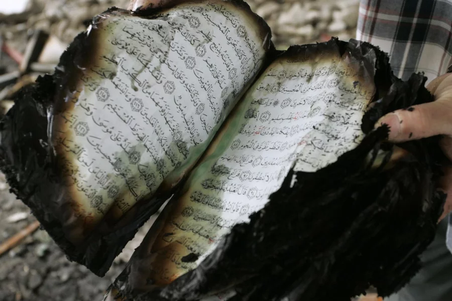 İsveçdə “Quran” yenidən yandırıldı