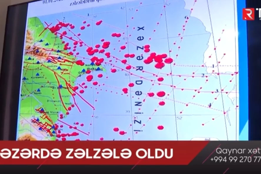 Azərbaycanda yenə zəlzələ oldu- VİDEO