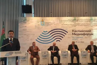 Azərbaycan nümayəndə heyəti VIII Xəzər Media Forumunda iştirak edir 