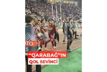 "Qarabağ"ın qol sevinci - VİDEO