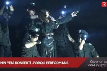 Röyanın yeni konserti- Fərqli performans