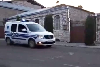 Azərbaycan polisi Xankəndidə - ANBAAN VİDEO