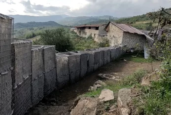 Ermənilərin Xocalıda tərk etdiyi dayaq məntəqəsi - VİDEO
