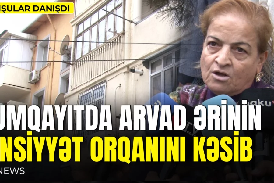 Sumqayıtda arvad ərinin cinsiyyət orqanını kəsib - VİDEO