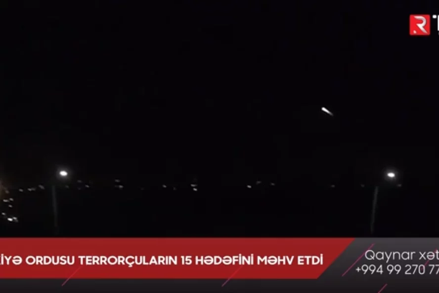 Türkiyə ordusu terrorçuların 15 hədəfini MƏHV ETDİ -VİDEO