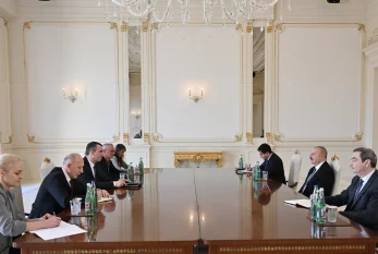 Prezident İlham Əliyev Serbiya Milli Assambleyasının sədrini qəbul ETDİ