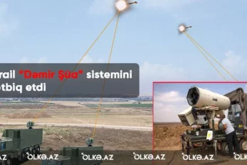 Dünyada ilk dəfə: İsrail “Dəmir Şüa” sistemini tətbiq etdi