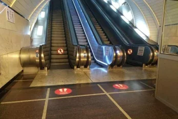 Bakı metrosunda qorxulu anlar 