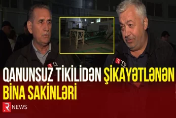 Bakıda "Messenat MTK" bina sakinlərinə problem YARATDI - RTV VİDEO
