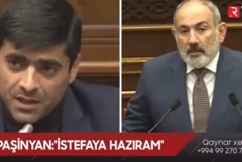 Paşinyan: "İstefa verməyə hazıram" -VİDEO