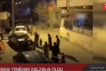 Türkiyədə yenidən zəlzələ oldu -VİDEO