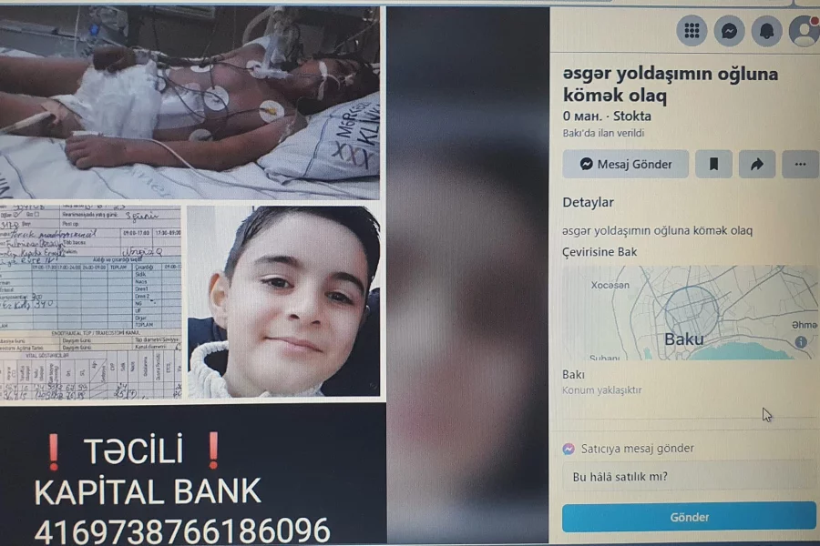 Azərbaycanda ağlasığmaz DƏLƏDUZLUQ - Sosial şəbəkələrdə ölən uşağın fotosu... - FOTO