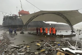 Fırtınada batan Türkiyə gəmisinin 7 dənizçisi TAPILMIR
