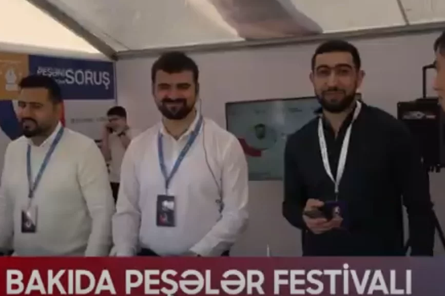 Bakıda peşələr festivalı - VİDEO