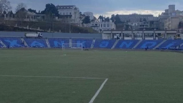 Xankəndi stadionu oyuna hazırdır - VİDEO