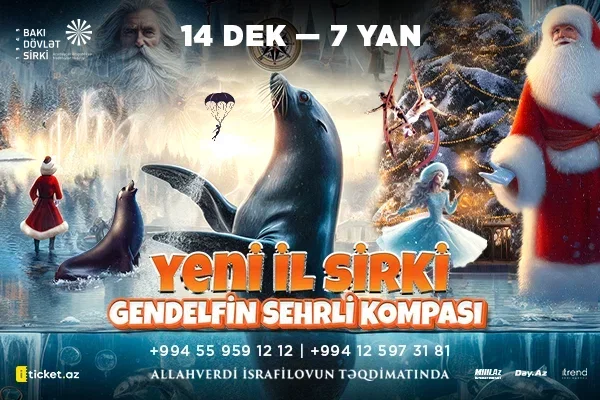 "GENDELFİN SEHİRLİ KOMPASI" adlı YENİ İL proqramı