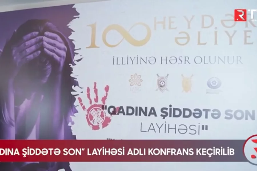 "Qadına şiddətə son" layihəsi adlı konfrans keçirildi - VİDEO