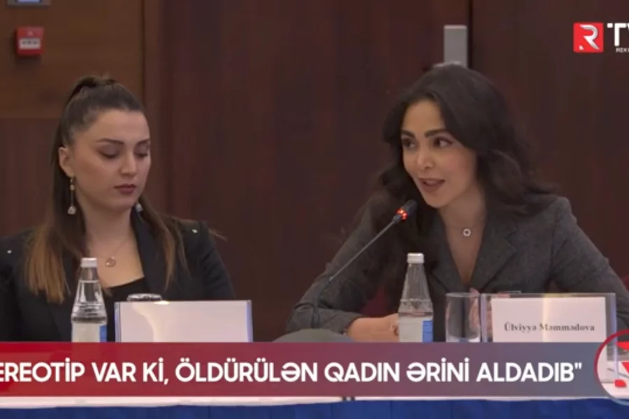 "Stereotip var ki öldürülən qadın ərini aldadıb"