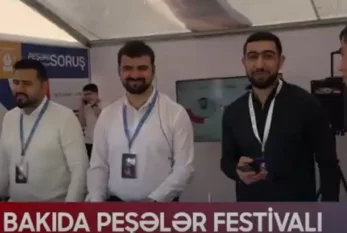 Bakıda peşələr festivalı - VİDEO