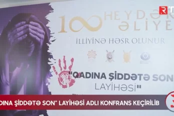 "Qadına şiddətə son" layihəsi adlı konfrans keçirildi - VİDEO