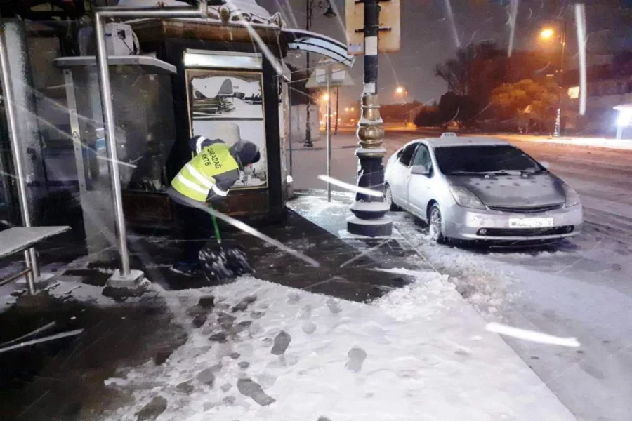 BŞİH-in kommunal strukturları gecə gücləndirilmiş iş rejimində çalışıblar - FOTO