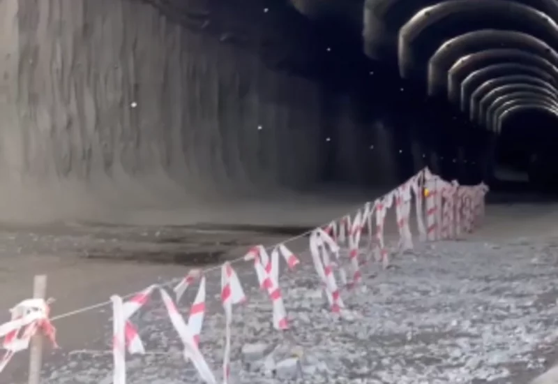 Zəngilanda tunel tikintisi üçün dağ partladıldı - ANBAAN VİDEO