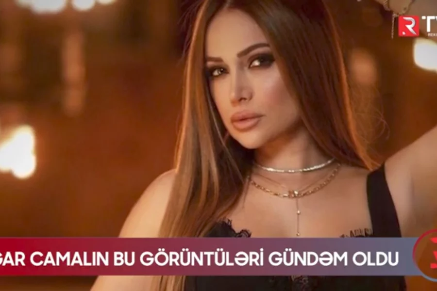 Nigar Camalın gecə paltarında çəkilən görüntüləri gündəm oldu - VİDEO