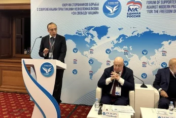 Azərbaycanlı deputat Moskvada ermənini susdurdu - VİDEO
