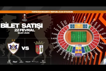 "Qarabağ"-"Braqa" matçının biletləri satışa çıxarıldı - VİDEO