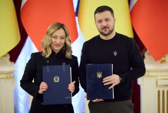 Ukrayna İtaliya ilə təhlükəsizlik sazişi imzalayıb 