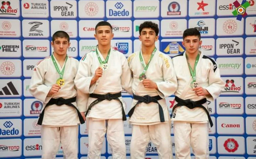 Cüdoçularımız Türkiyədə 12 medal qazandılar 