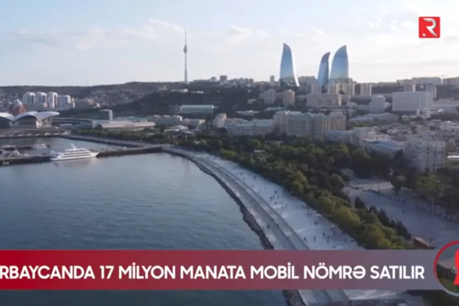 Azərbaycanda 17 milyon manata mobil nömrə satılır - VİDEO