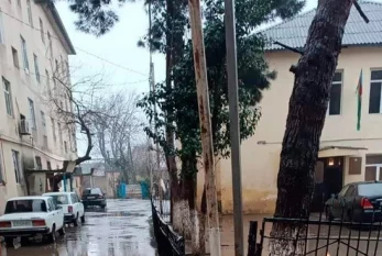 Cəlilabad rayonunda intensiv yağış fəsadlar törədib. 