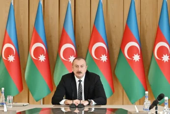 Azərbaycan Prezidenti və Gürcüstan Baş naziri mətbuata bəyanatlarla çıxış edirlər 