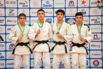 Cüdoçularımız Türkiyədə 12 medal qazandılar 