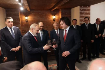 Ermənistanda Gürcüstanın yeni səfirlik binasının açılışı olub 